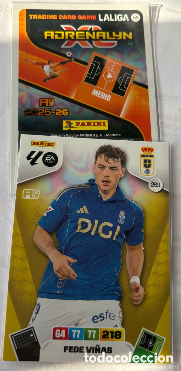 Cromos de F&uacute;tbol: ADRENALYN XL 25-26 / OVIEDO / 269