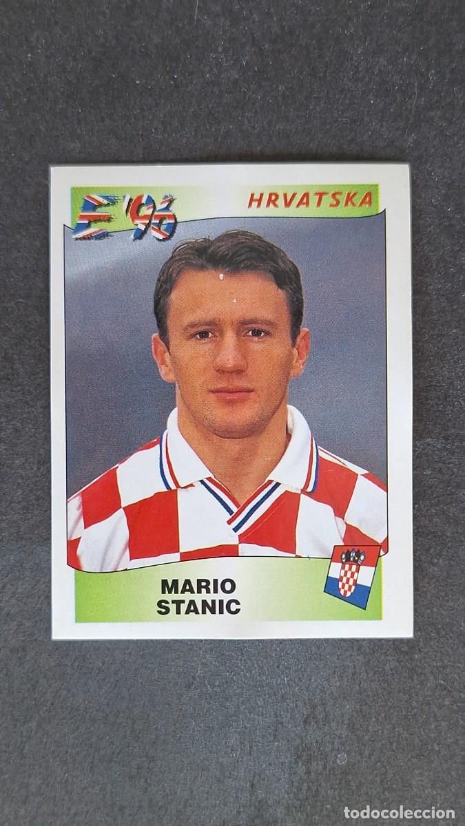 Cromos de F&uacute;tbol: L2 MARIO STANIC SELECCION CROACIA 352 EUROCOPA 1996 EURO 96 PANINI NUNCA PEGADO SIN PEGAR