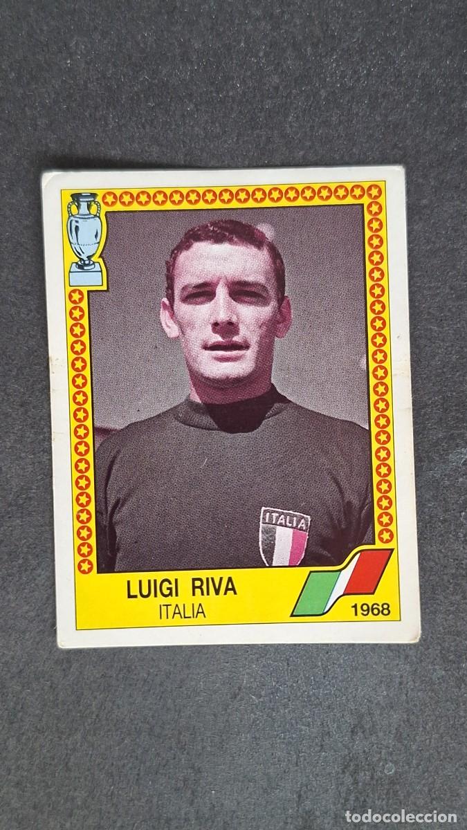 Cromos de Futebol: L2 LUIGI RIVA SELECCION ITALIA 1968 10 EUROCOPA ALEMANIA 88 1988 PANINI NUNCA PEGADO SIN PEGAR