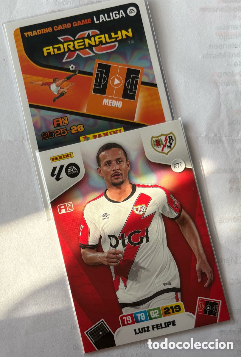 Cromos de Futebol: ADRENALYN 25-26/ RAYO 277