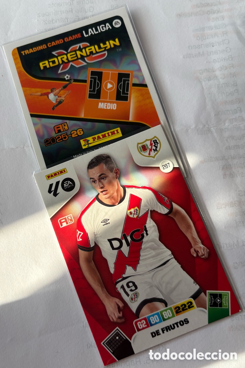Cartes &agrave; collectionner de Football: ADRENALYN 25-26 / RAYO - 287