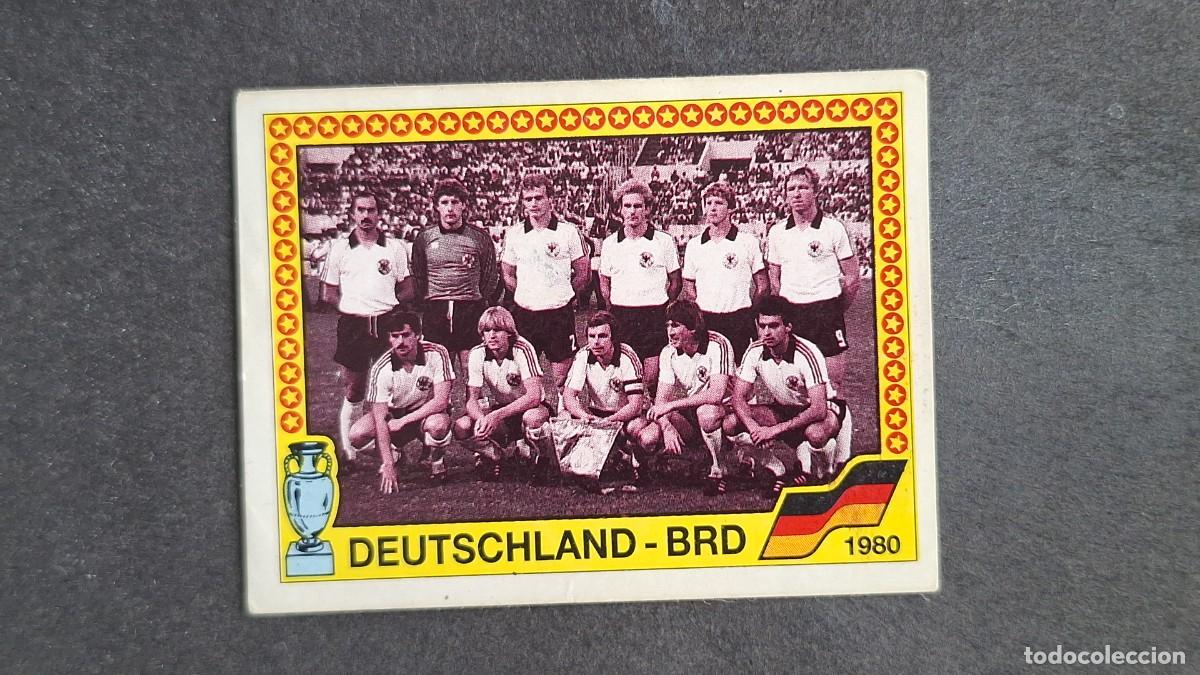 Cromos de F&uacute;tbol: L2 EQUIPO SELECCION ALEMANIA - BRD 1980 16 EUROCOPA ALEMANIA 88 1988 PANINI NUNCA PEGADO SIN PEGAR