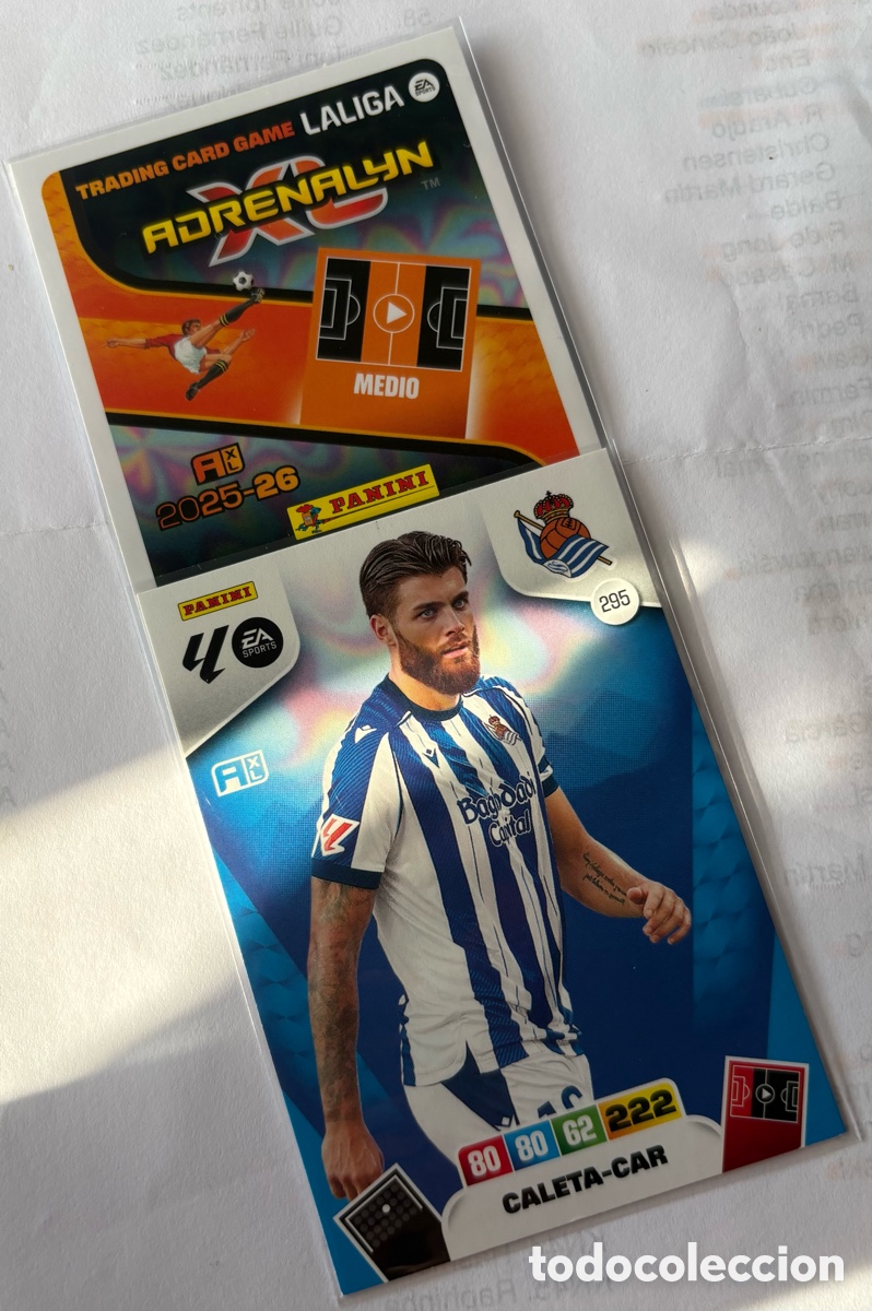 Cromos de F&uacute;tbol: ADRENALYN 25-26/ SOCIEDAD-295