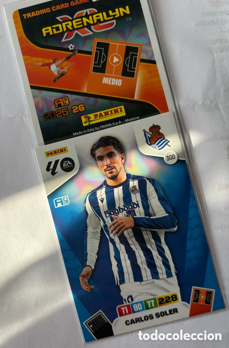 Cromos de F&uacute;tbol: ADRENALYN 25/26 SOCIEDAD - 300
