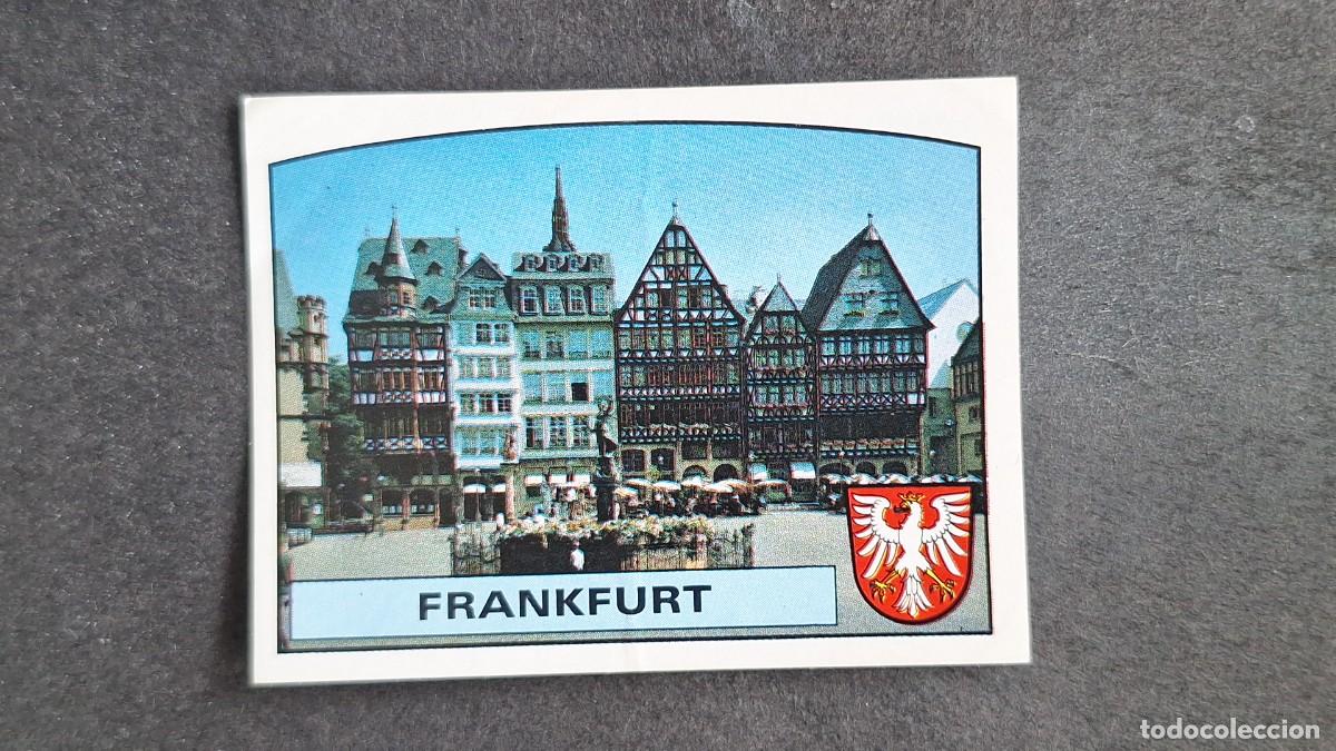 Cromos de F&uacute;tbol: L2 CIUDAD FRANKFURT 25 EUROCOPA ALEMANIA 88 1988 PANINI NUNCA PEGADO SIN PEGAR