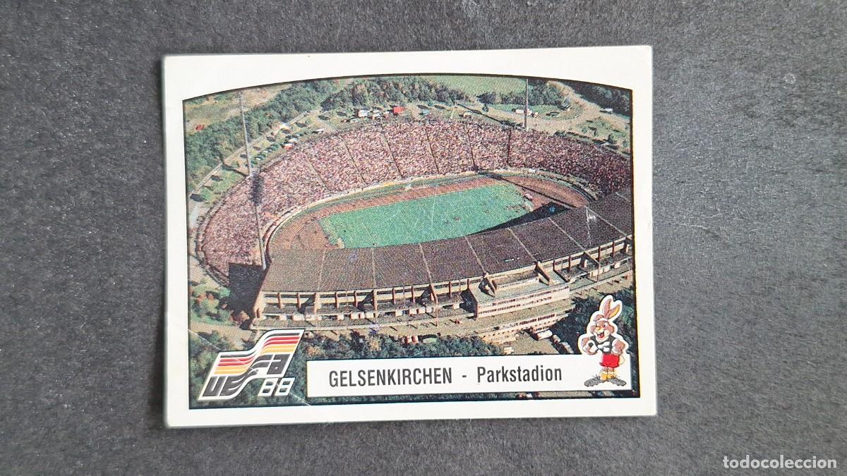 Cromos de F&uacute;tbol: L2 GELSENKIRCHEN ESTADIO PARKSTADION 28 EUROCOPA ALEMANIA 88 1988 PANINI NUNCA PEGADO SIN PEGAR