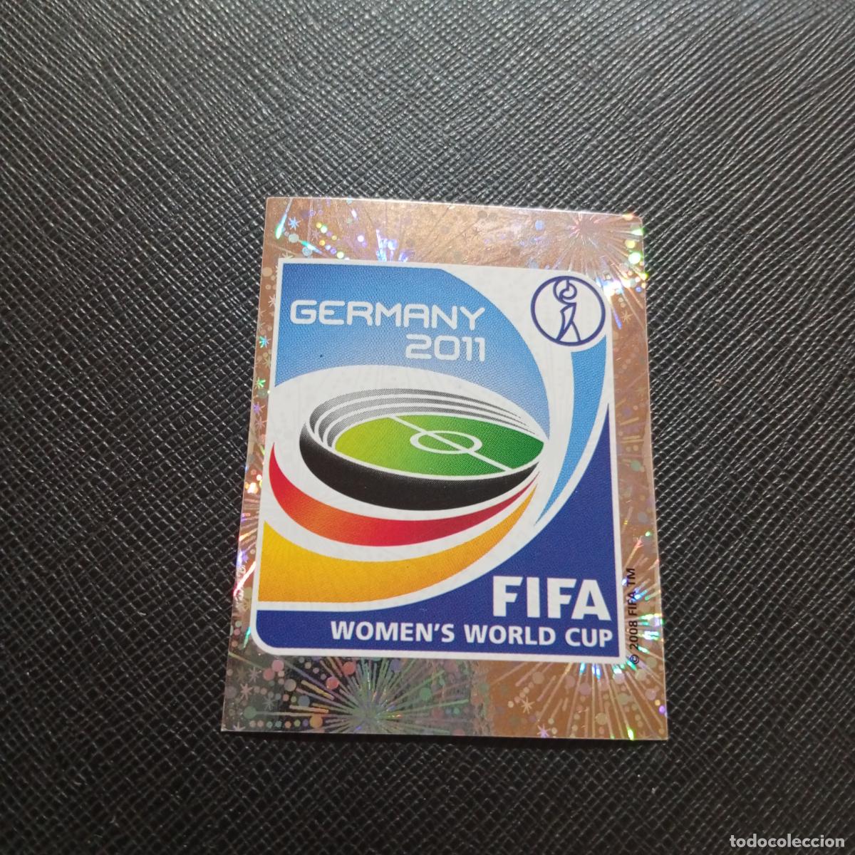 Cromos de F&uacute;tbol: 2 LOGO PANINI FEMENINO WOMEN&acute;S MUNDIAL 2011 ALEMANIA 11 CROMO FUTBOL - SIN PEGAR - A205 PG3