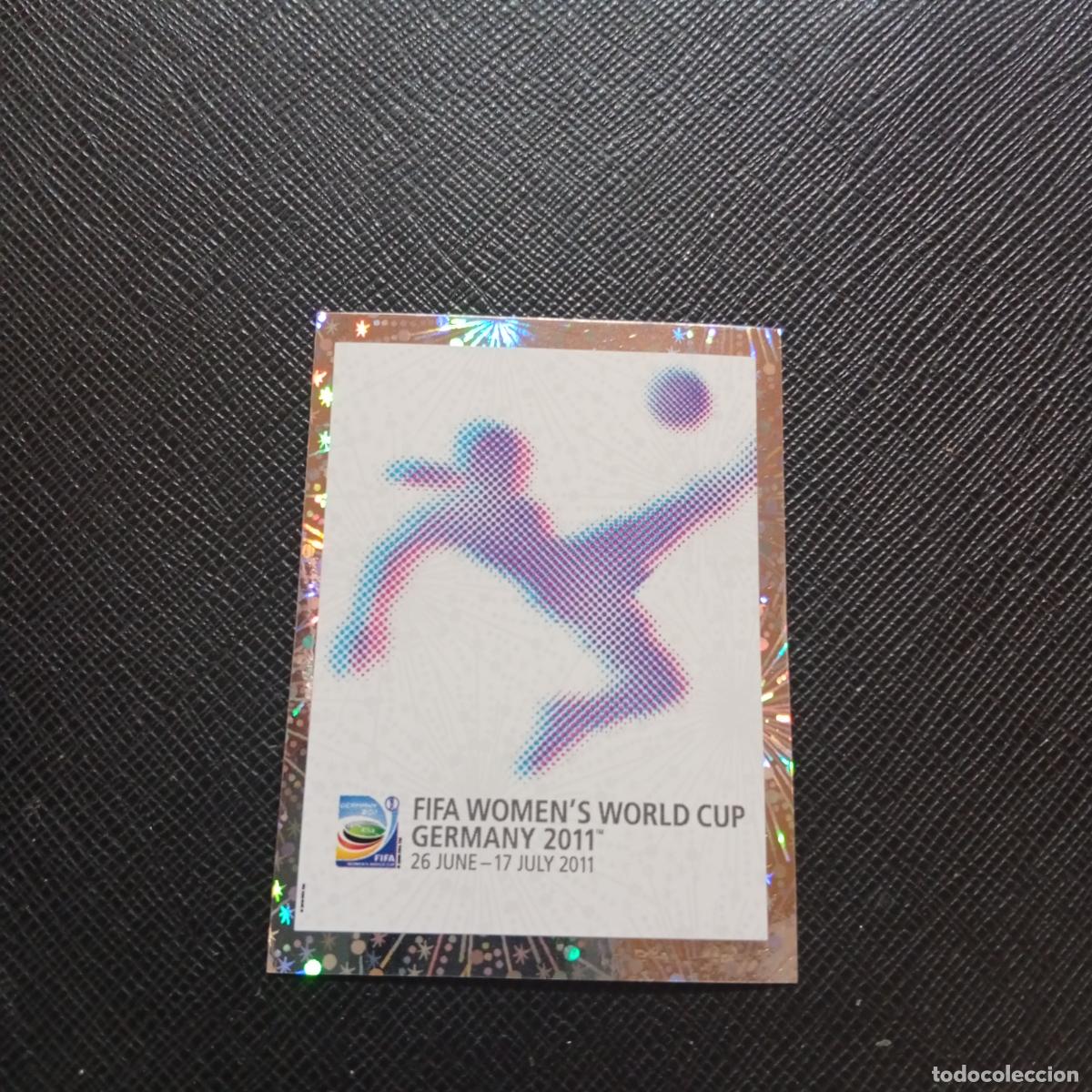 Cromos de F&uacute;tbol: 3 LOGO PANINI FEMENINO WOMEN&acute;S MUNDIAL 2011 ALEMANIA 11 CROMO FUTBOL - SIN PEGAR - A205 PG3