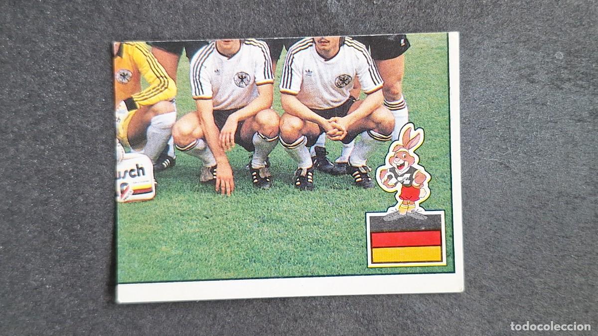 Cromos de F&uacute;tbol: L2 EQUIPO SELECCION ALEMANIA 48 EUROCOPA ALEMANIA 88 1988 PANINI NUNCA PEGADO SIN PEGAR