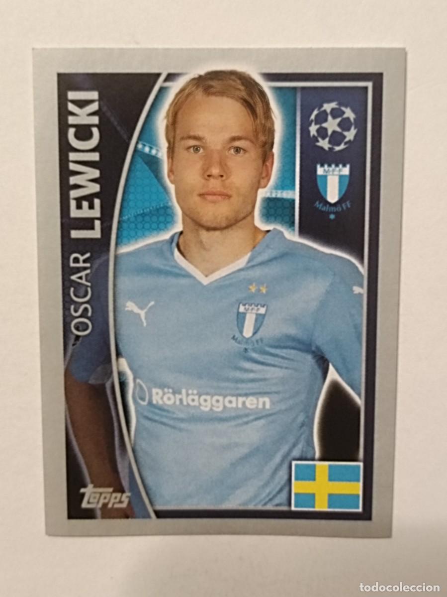 Cromos de F&uacute;tbol: #68 LEWICKI (MALMO) UEFA CHAMPIONS LEAGUE 2015/2016 TOPPS