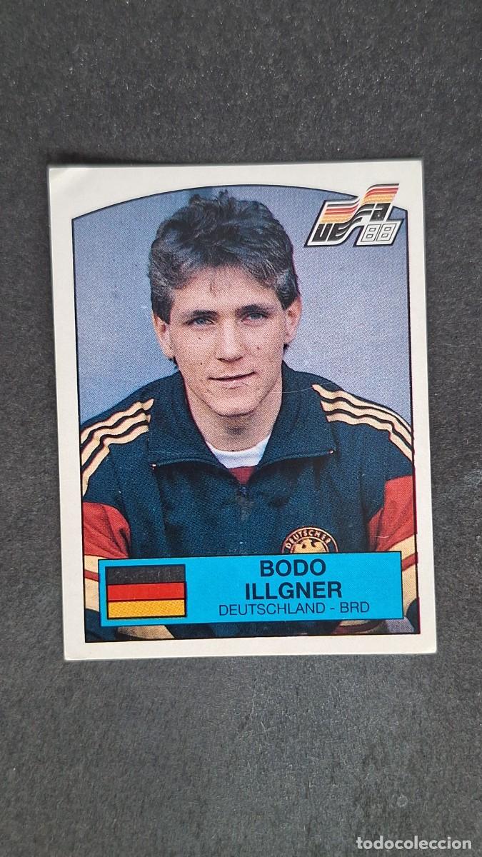 Cromos de F&uacute;tbol: L2 BODO ILLGNER SELECCION ALEMANIA 53 EUROCOPA ALEMANIA 88 1988 PANINI NUNCA PEGADO SIN PEGAR
