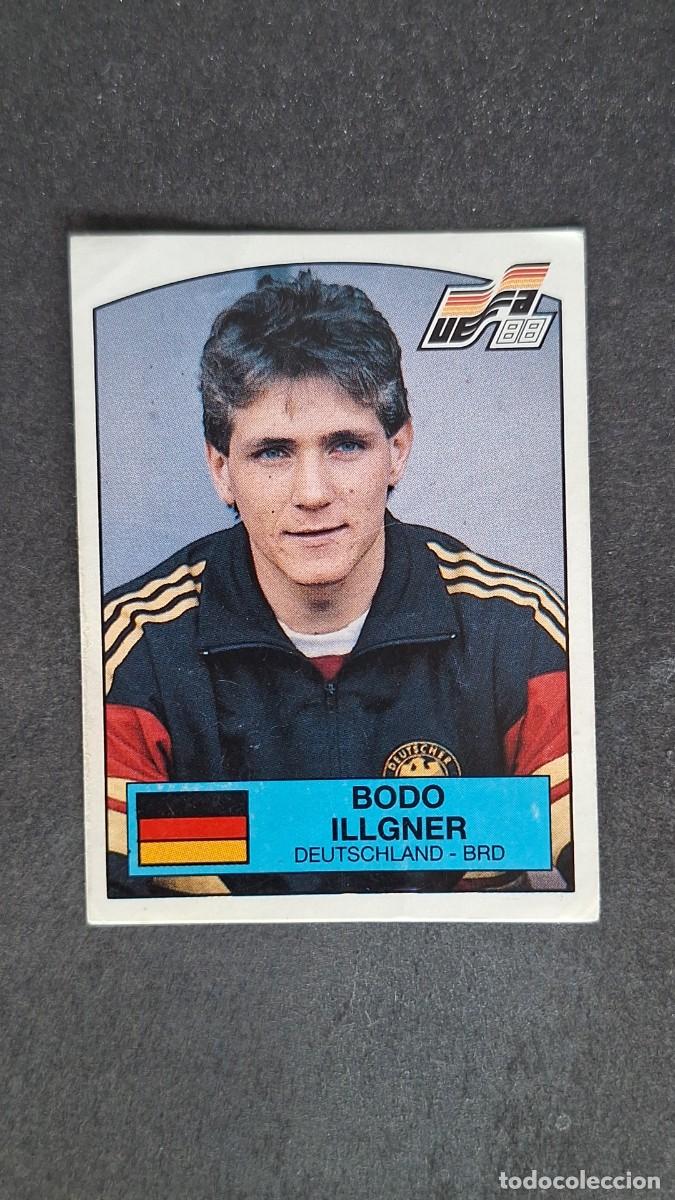 Cromos de F&uacute;tbol: L2 BODO ILLGNER SELECCION ALEMANIA 53 EUROCOPA ALEMANIA 88 1988 PANINI NUNCA PEGADO SIN PEGAR