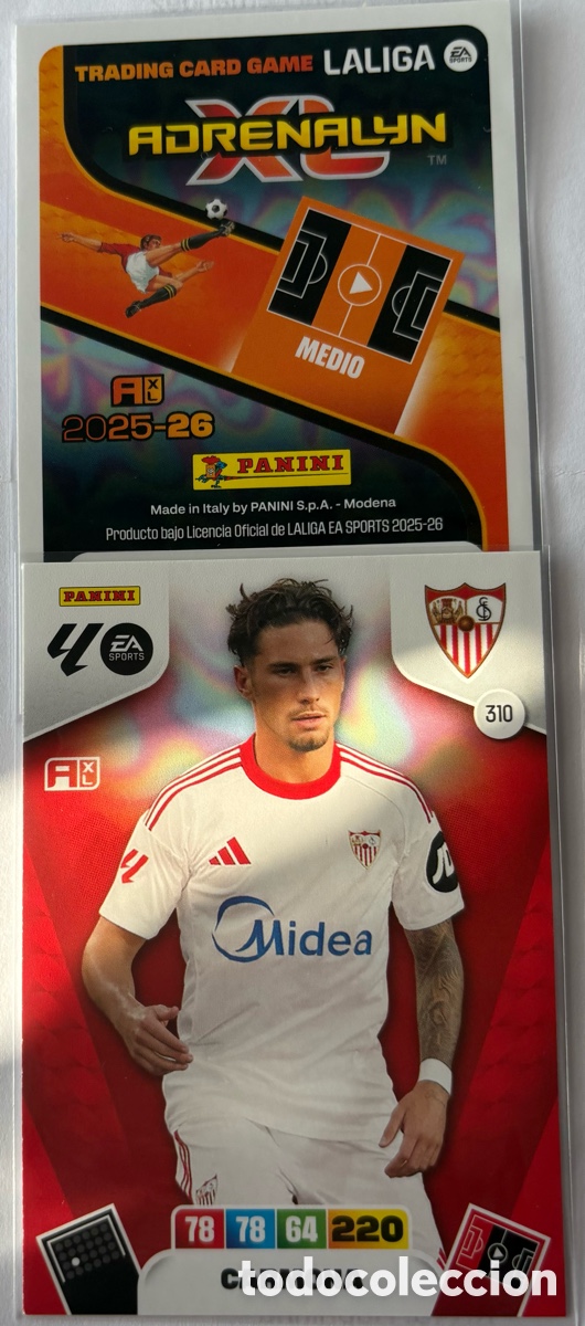 Cromos de F&uacute;tbol: ADRENALYN 25-26- SEVILLA 310