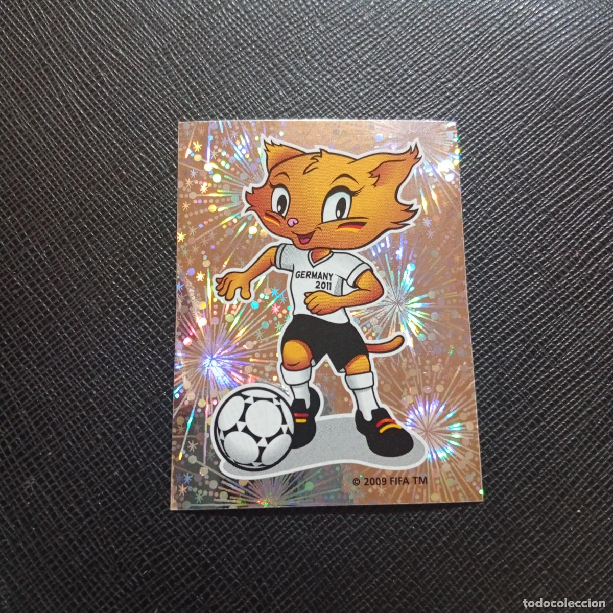 Cromos de F&uacute;tbol: 7 MASCOTA PANINI FEMENINO WOMEN&acute;S MUNDIAL 2011 ALEMANIA 11 CROMO FUTBOL - SIN PEGAR - A205 PG3