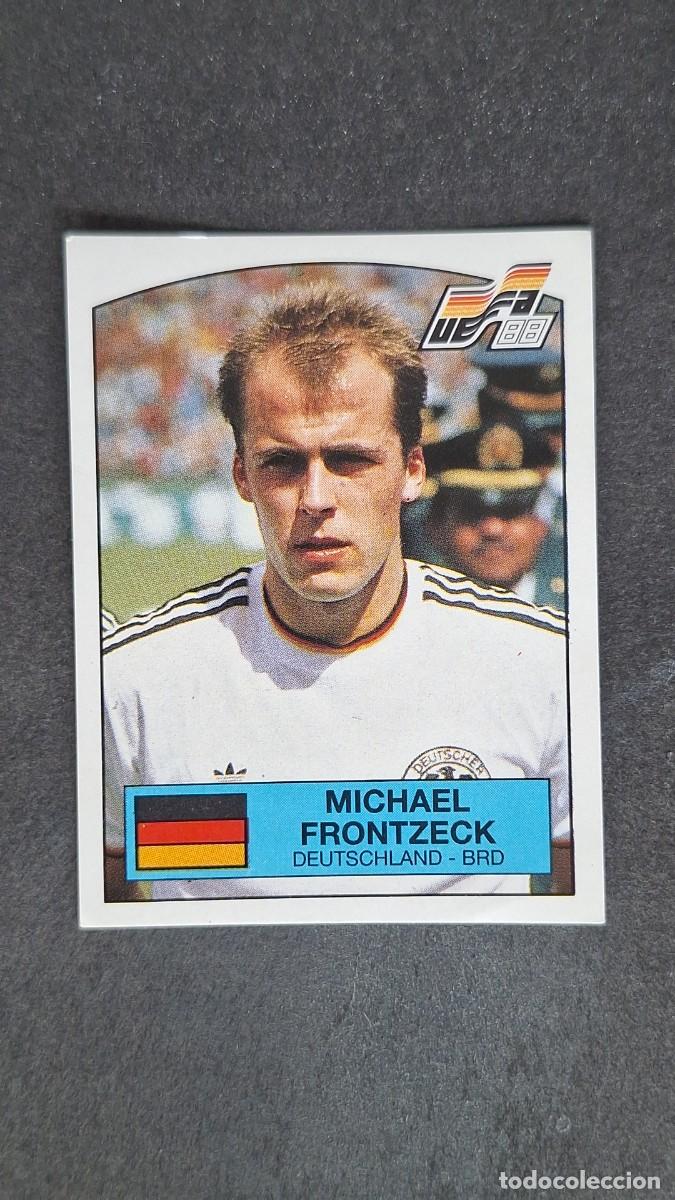 Cromos de Futebol: L2 MICHAEL FRONTZECK SELECCION ALEMANIA 59 EUROCOPA ALEMANIA 88 1988 PANINI NUNCA PEGADO SIN PEGAR