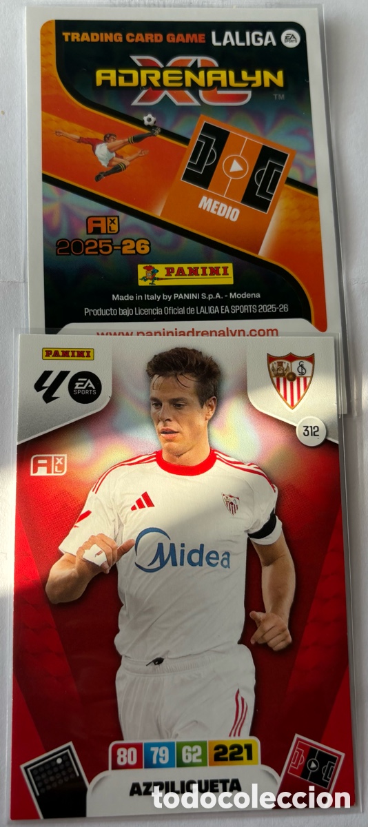 Cartes &agrave; collectionner de Football: ADRENALYN SEVILLA 25-26 / 312