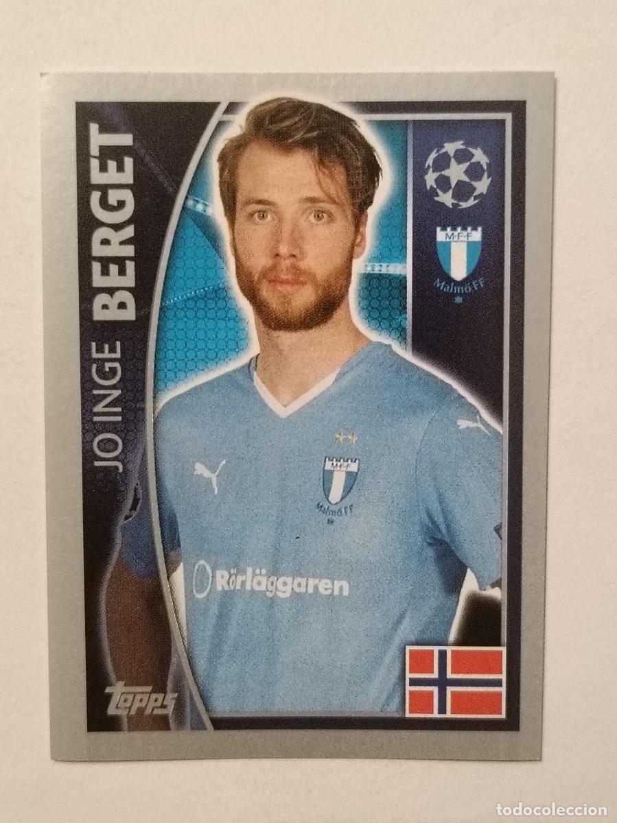 Cromos de F&uacute;tbol: #72 BERGET (MALMO) UEFA CHAMPIONS LEAGUE 2015/2016 TOPPS