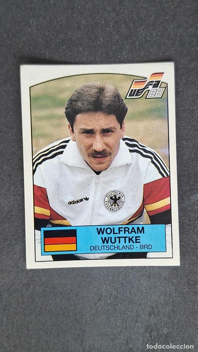 Cromos de F&uacute;tbol: L2 WOLFRAM WUTTKE SELECCION ALEMANIA 64 EUROCOPA ALEMANIA 88 1988 PANINI NUNCA PEGADO SIN PEGAR