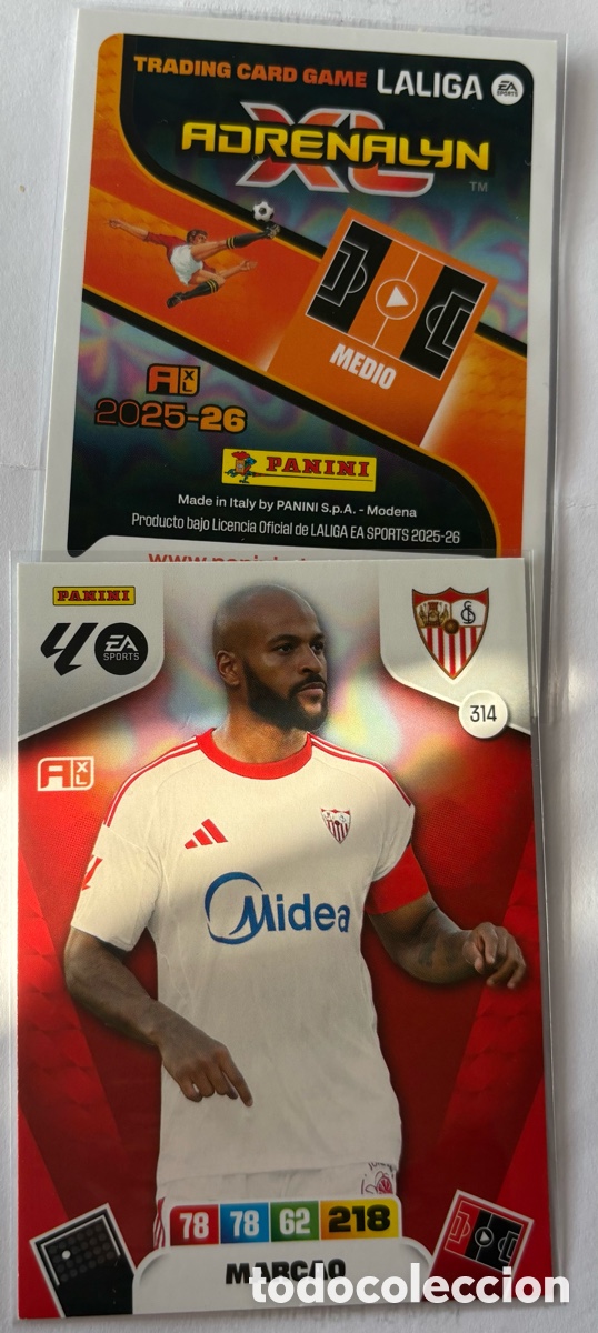 Cromos de F&uacute;tbol: ADRENALYN 25-26/ Sevilla 314