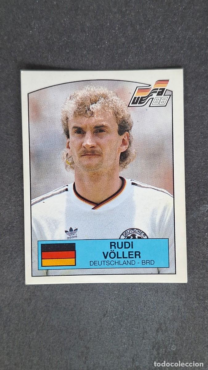 Cromos de F&uacute;tbol: L2 RUDI V&Ouml;LLER SELECCION ALEMANIA 69 EUROCOPA ALEMANIA 88 1988 PANINI NUNCA PEGADO SIN PEGAR