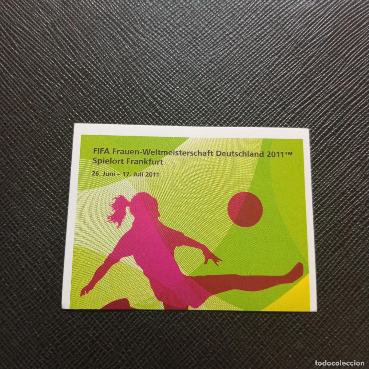 Cromos de F&uacute;tbol: 16 FRANKFURT PANINI FEMENINO WOMEN&acute;S MUNDIAL 2011 ALEMANIA 11 CROMO FUTBOL - SIN PEGAR - A205 PG5