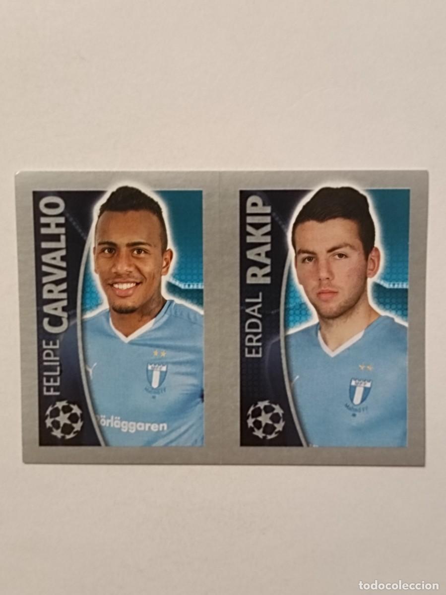 Cromos de F&uacute;tbol: #75 CARVALHO-RAKIP (MALMO) UEFA CHAMPIONS LEAGUE 2015/2016 TOPPS