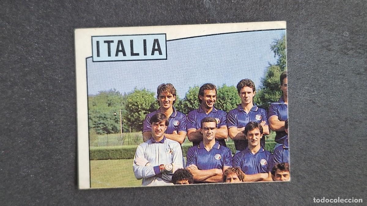 Football Stickers: L2 EQUIPO SELECCION ITALIA 72 EUROCOPA ALEMANIA 88 1988 PANINI NUNCA PEGADO SIN PEGAR