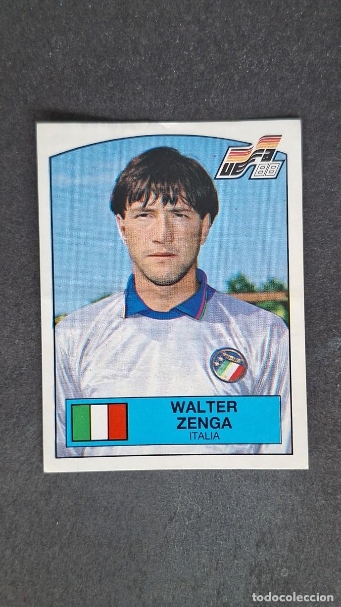 Cromos de F&uacute;tbol: L2 WALTER ZENGA SELECCION ITALIA 79 EUROCOPA ALEMANIA 88 1988 PANINI NUNCA PEGADO SIN PEGAR