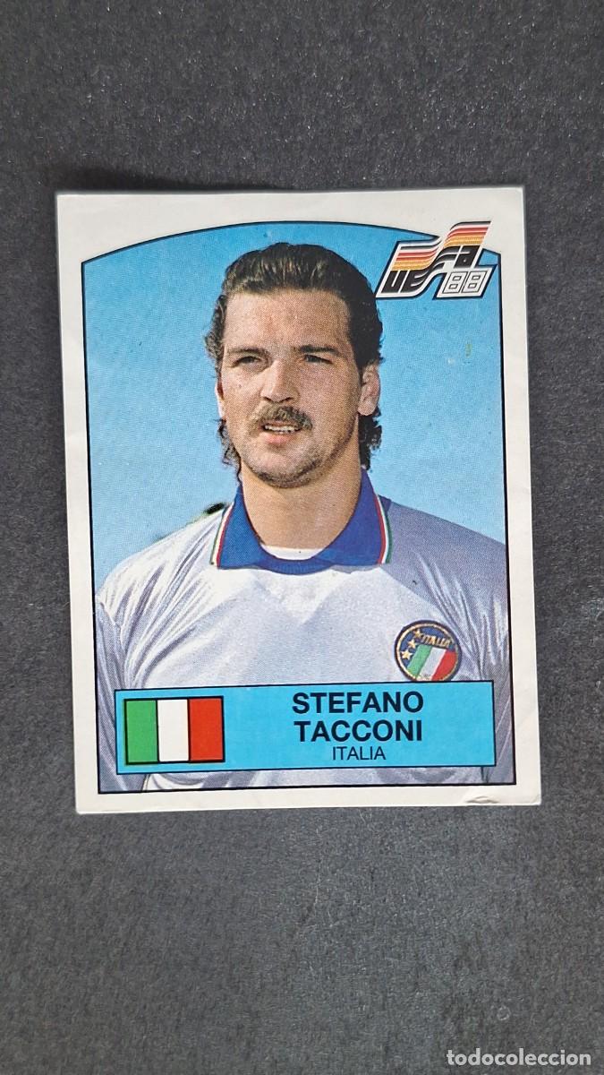 Cromos de F&uacute;tbol: L2 STEFANO TACONNI SELECCION ITALIA 80 EUROCOPA ALEMANIA 88 1988 PANINI NUNCA PEGADO SIN PEGAR