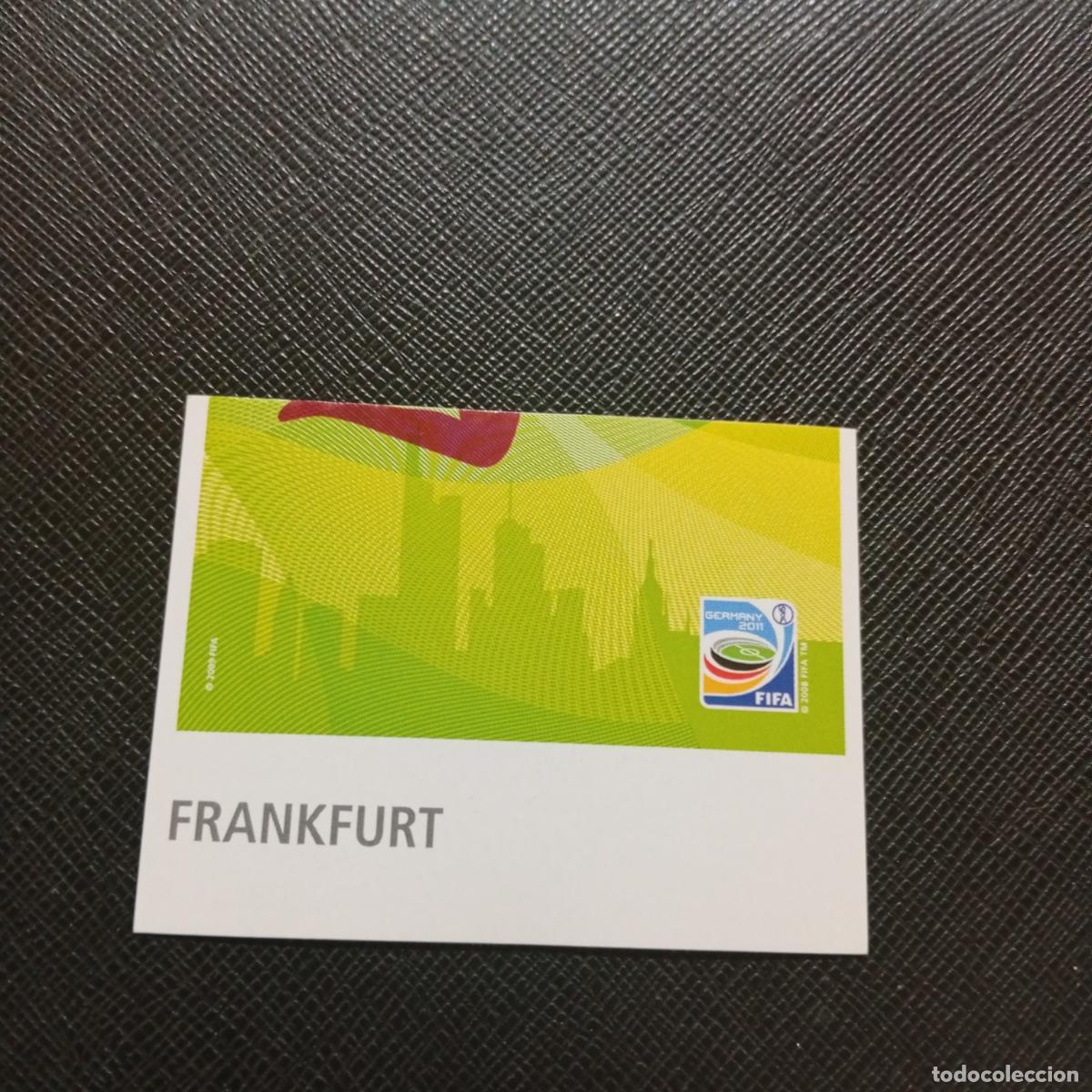 Cromos de F&uacute;tbol: 17 FRANKFURT PANINI FEMENINO WOMEN&acute;S MUNDIAL 2011 ALEMANIA 11 CROMO FUTBOL - SIN PEGAR - A205 PG6