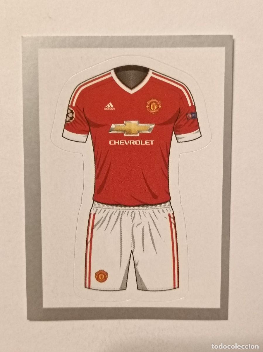 Cromos de F&uacute;tbol: #80 UNIFORME (MANCHESTER UNITED) UEFA CHAMPIONS LEAGUE 2015/2016 TOPPS