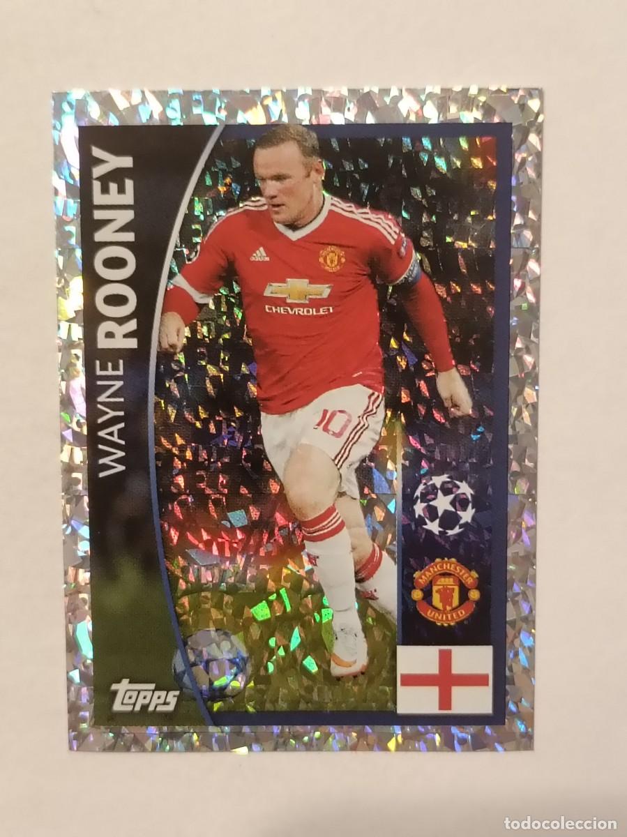 Football Stickers: #82 ROONEY (MANCHESTER UNITED) UEFA CHAMPIONS LEAGUE 2015/2016 TOPPS