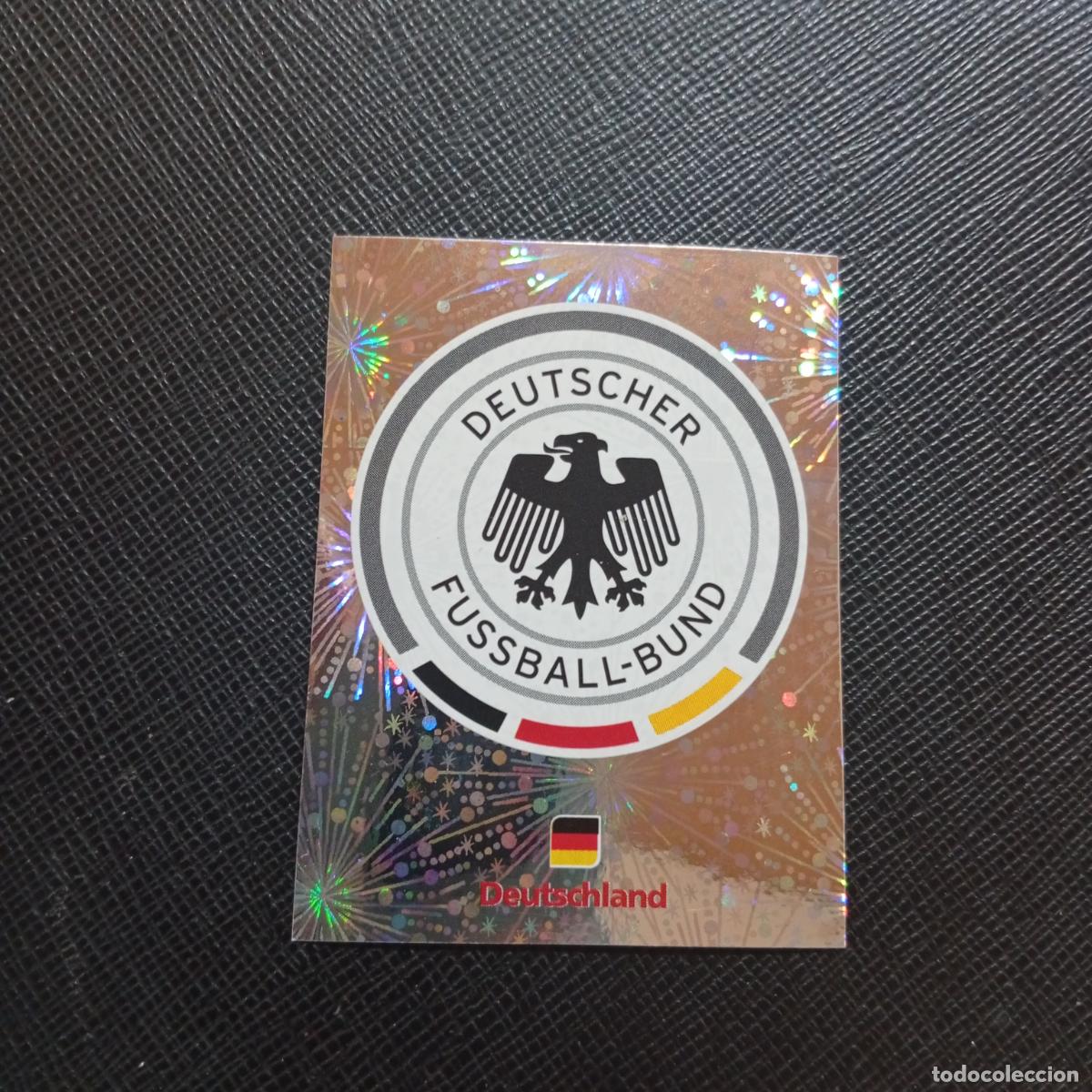 Football Stickers: 26 ESCUDO ALEMANIA PANINI FEMENINO WOMEN&acute;S MUNDIAL 2011 ALEMANIA 11 FUTBOL - SIN PEGAR - A205 PG9