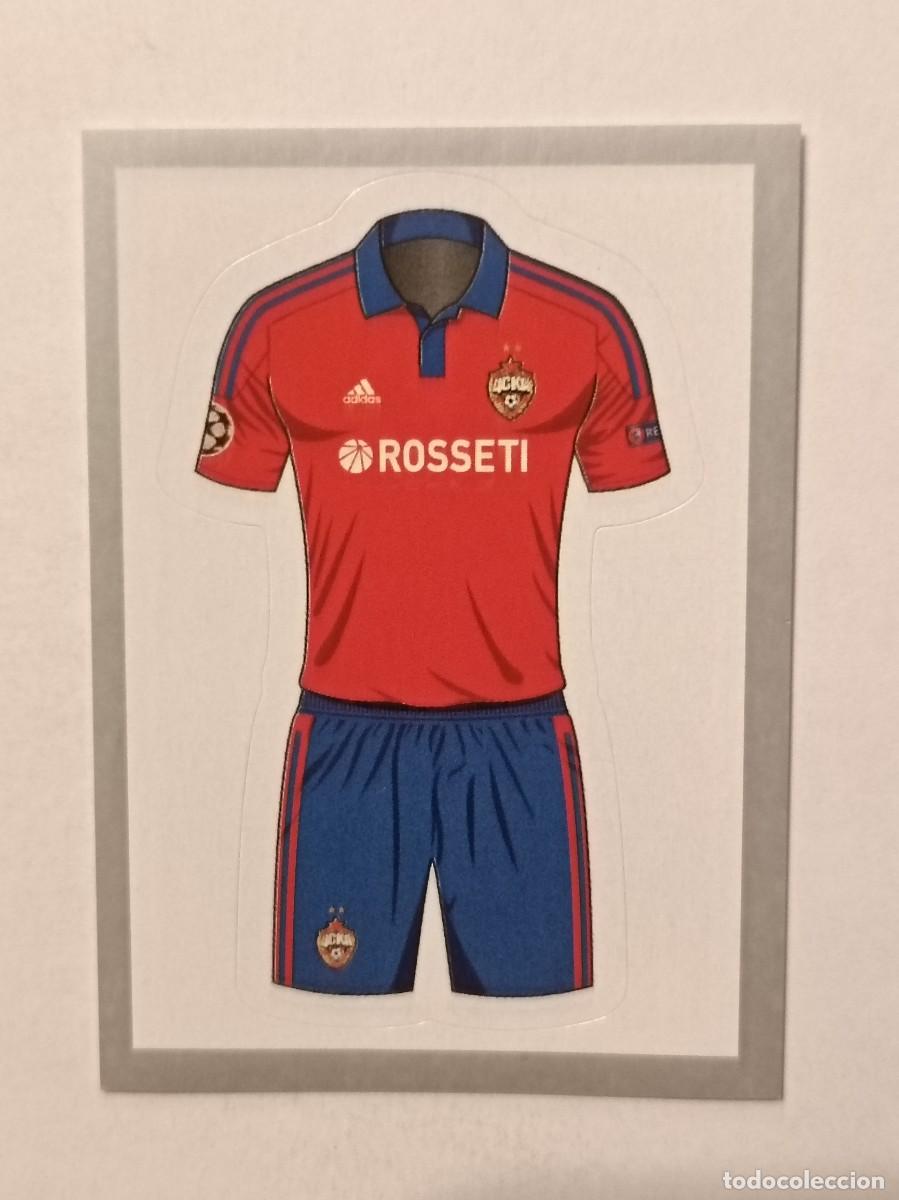 Football Stickers: #83 UNIFORME (C.S.K.A. MOSCU) UEFA CHAMPIONS LEAGUE 2015/2016 TOPPS