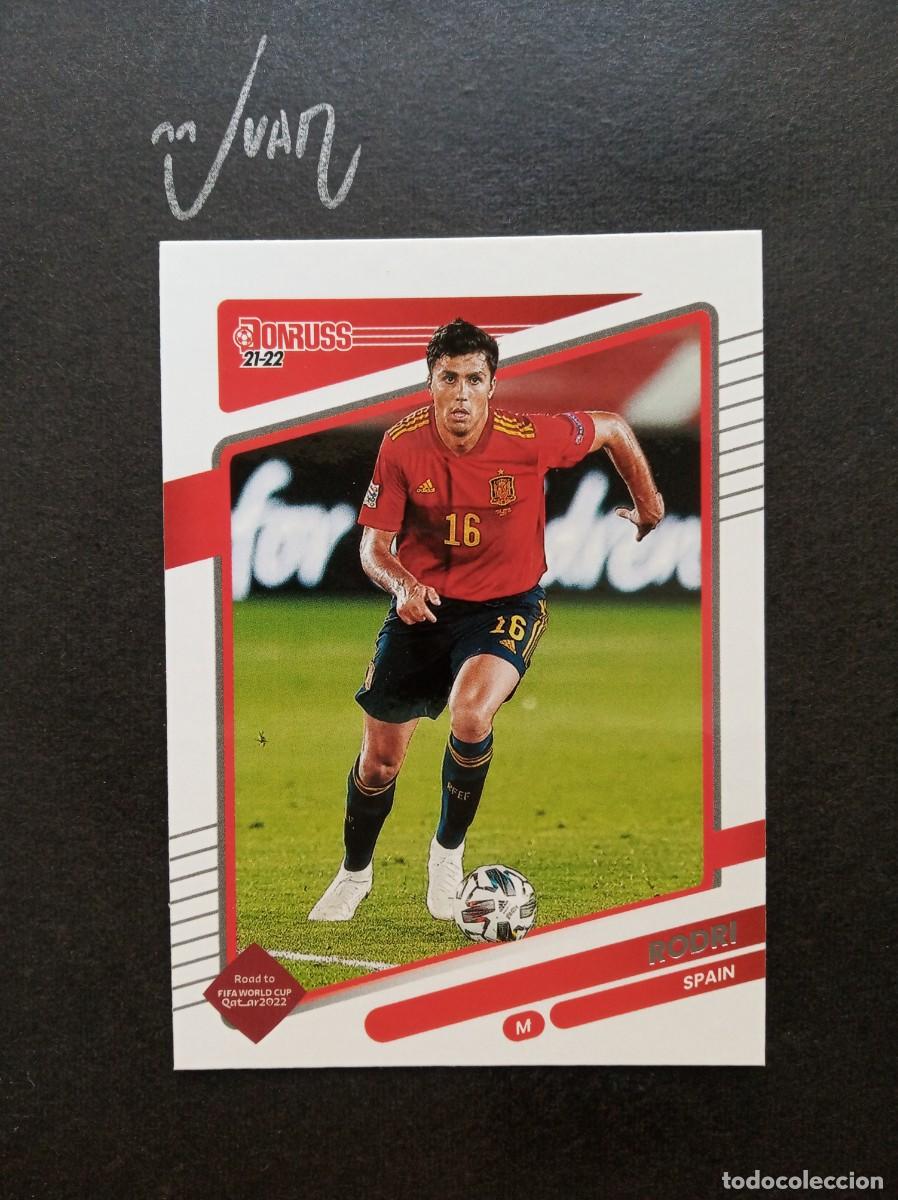 Football Stickers: N&ordm; 149 RODRI ESPA&Ntilde;A REAL MADRID ⚽ PANINI &reg; DONRUSS ROAD FIFA WORLD CUP QATAR 2021 2022 21 22 NUEVO