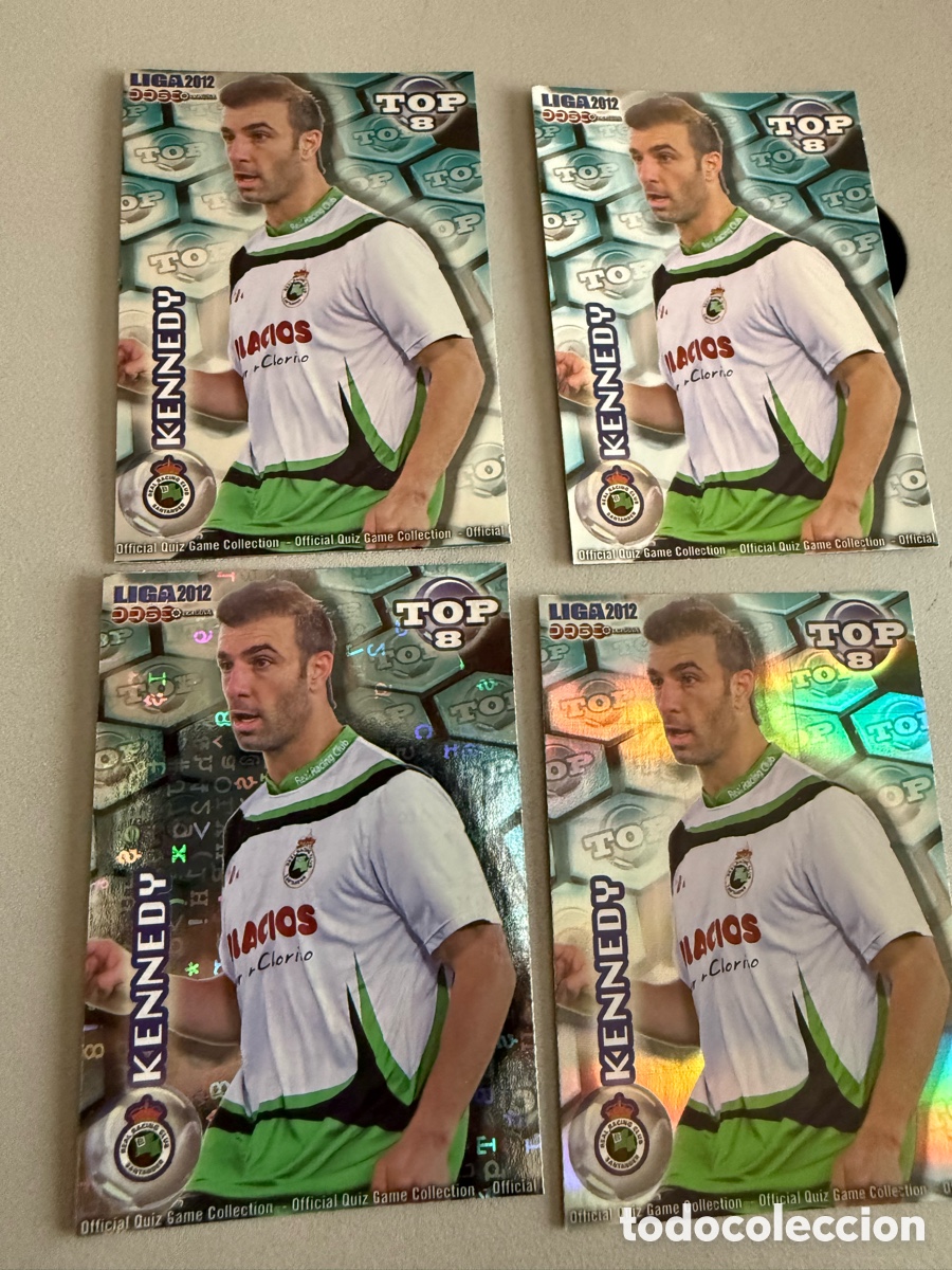 Football Stickers: MUNDICROMO 2012. n 610. Top 8. KENNEDY. 4 cromos diferentes