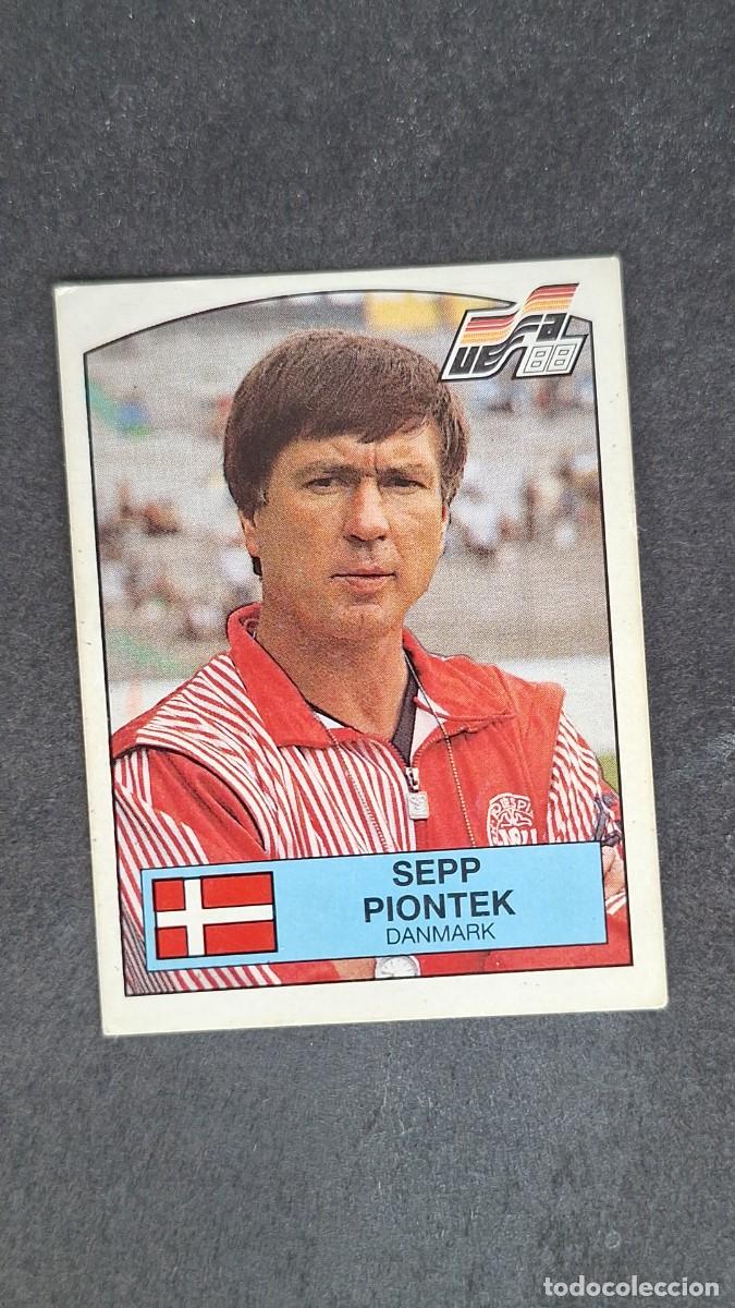 Football Stickers: L2 SEPP PIONTEK SELECCION DINAMARCA 105 EUROCOPA ALEMANIA 88 1988 PANINI NUNCA PEGADO SIN PEGAR