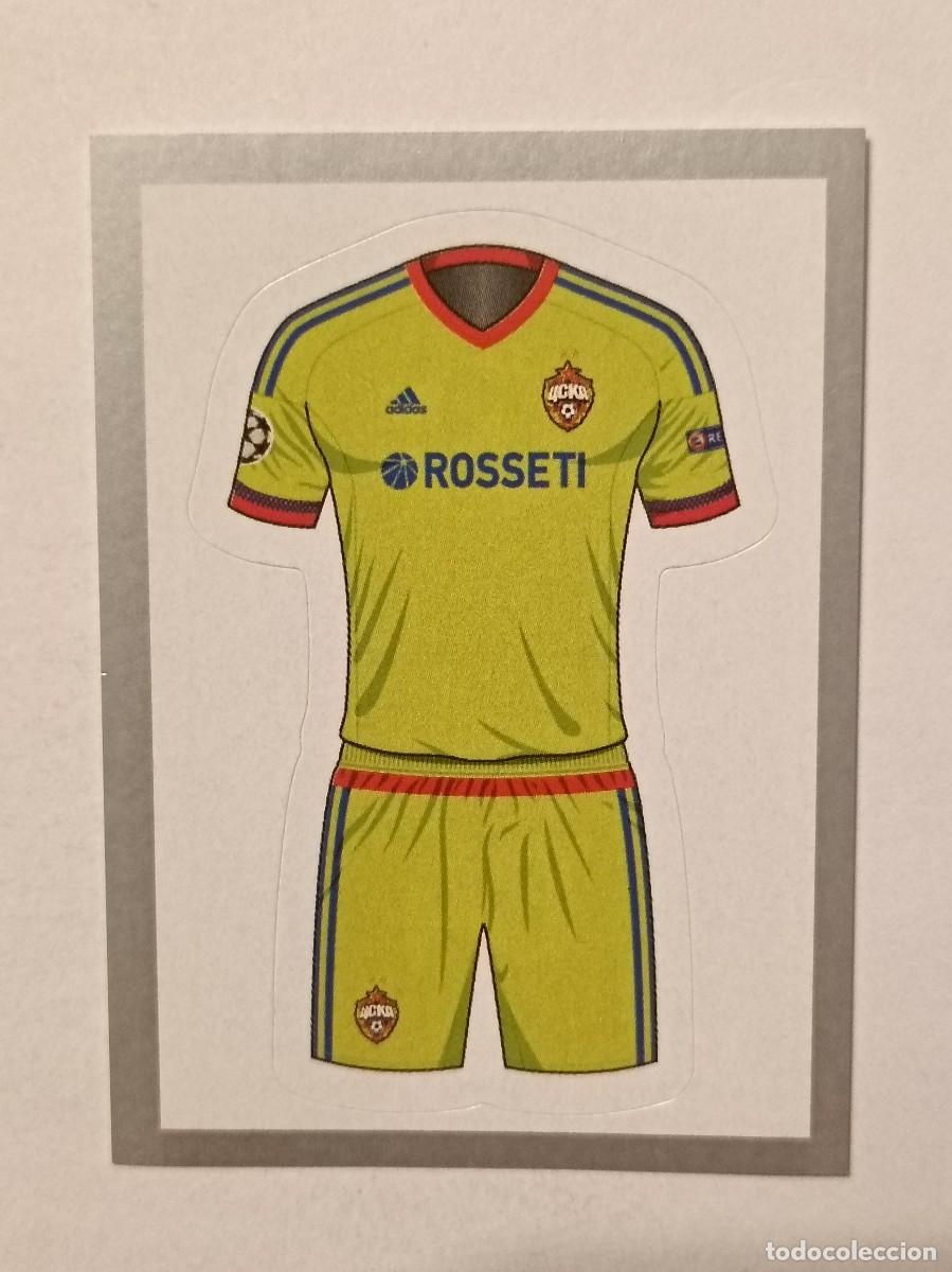 Football Stickers: #84 UNIFORME (C.S.K.A. MOSCU) UEFA CHAMPIONS LEAGUE 2015/2016 TOPPS