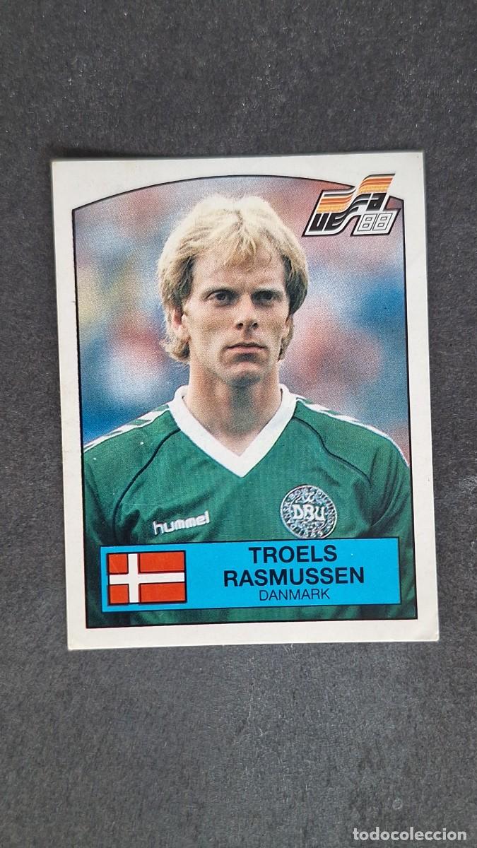 Cromos de Futebol: L2 TROELS RASMUSSEN SELECCION DINAMARCA 106 EUROCOPA ALEMANIA 88 1988 PANINI NUNCA PEGADO SIN PEGAR