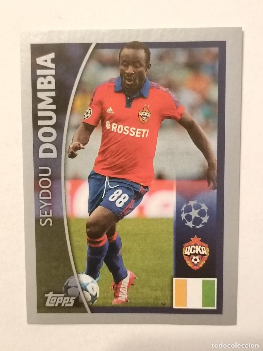 Cartes &agrave; collectionner de Football: #85 DOUMBA (C.S.K.A. MOSCU) UEFA CHAMPIONS LEAGUE 2015/2016 TOPPS