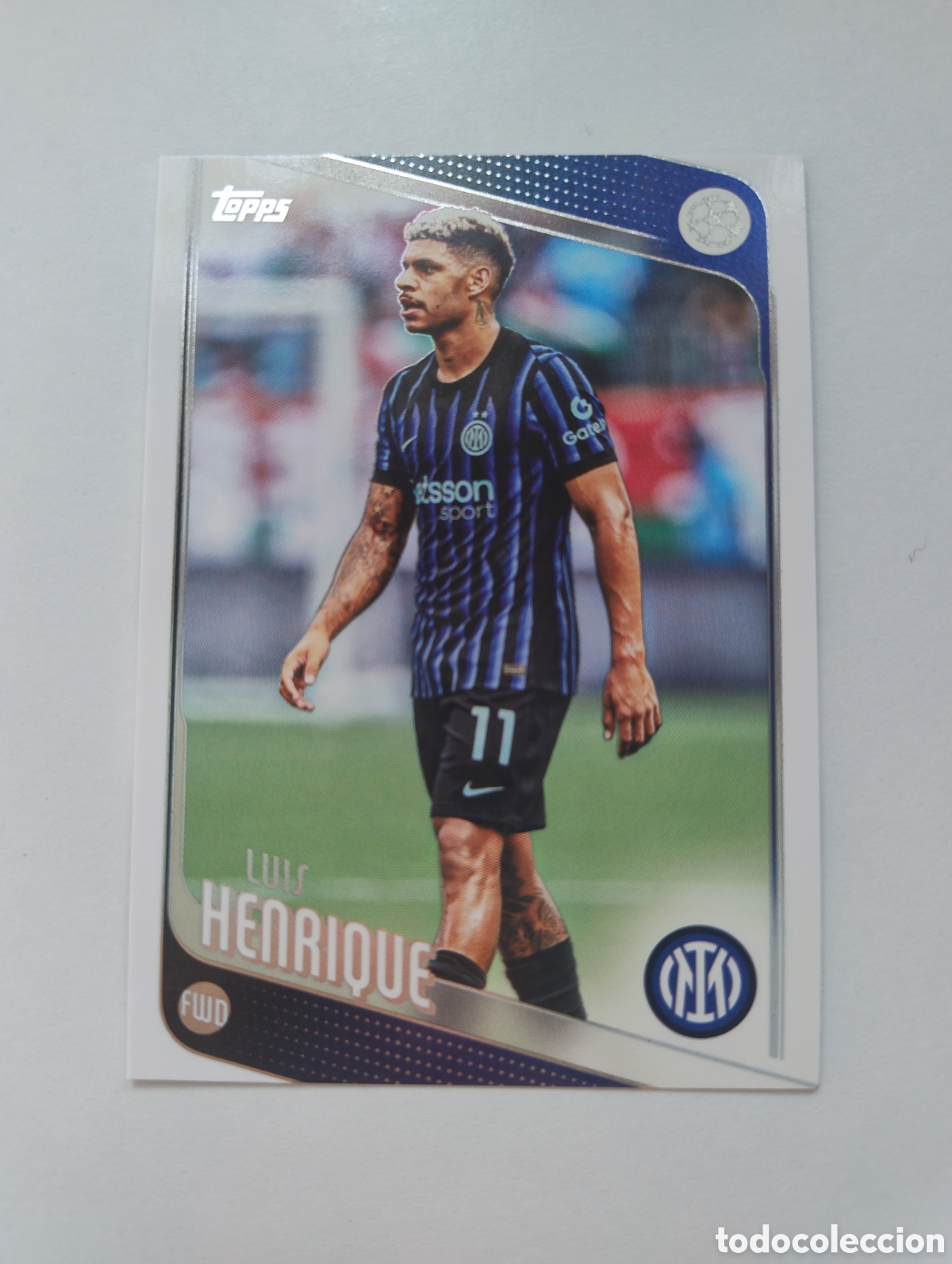 Cromos de F&uacute;tbol: 131 - Luis Henrique - Inter de Mil&aacute;n - Topps UCC Flagship 2025 - 2026