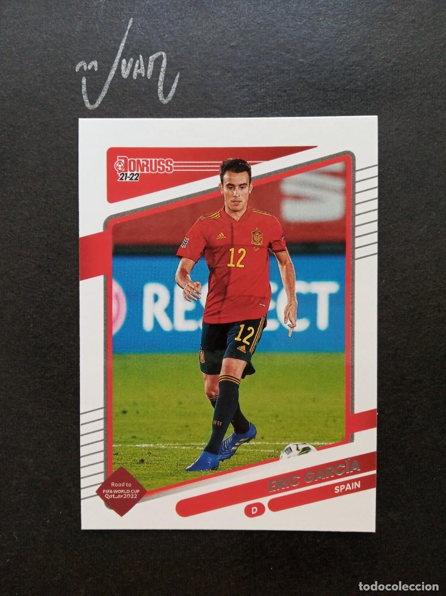 Cromos de F&uacute;tbol: N&ordm; 148 ERIC GARCIA ESPA&Ntilde;A FC BARCELONA ⚽ PANINI &reg; DONRUSS ROAD FIFA WORLD CUP QATAR 2021 2022 21 22