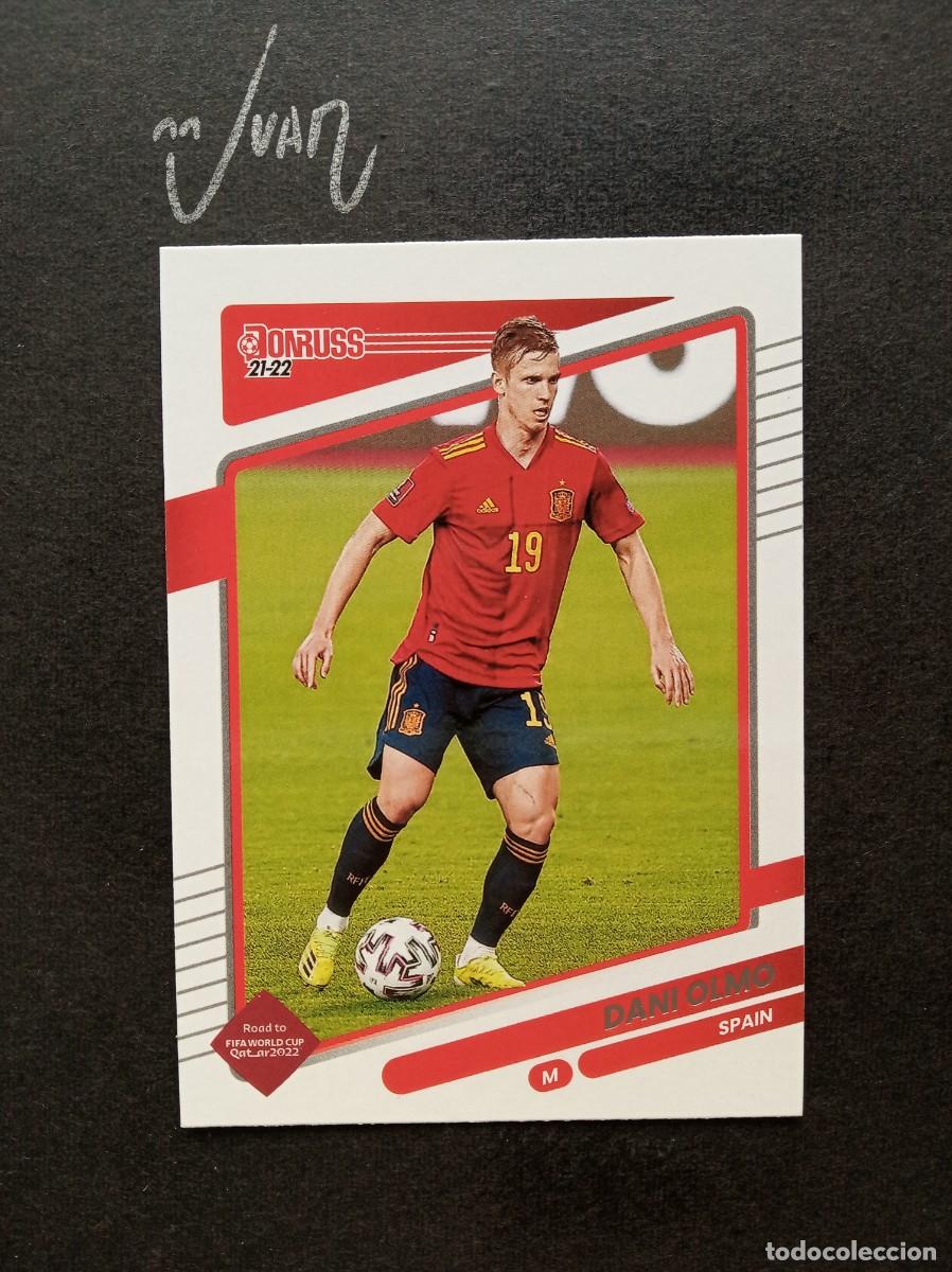 Cromos de F&uacute;tbol: N&ordm; 147 DANI OLMO ESPA&Ntilde;A FC BARCELONA ⚽ PANINI &reg; DONRUSS ROAD FIFA WORLD CUP QATAR 2021 2022 21 22