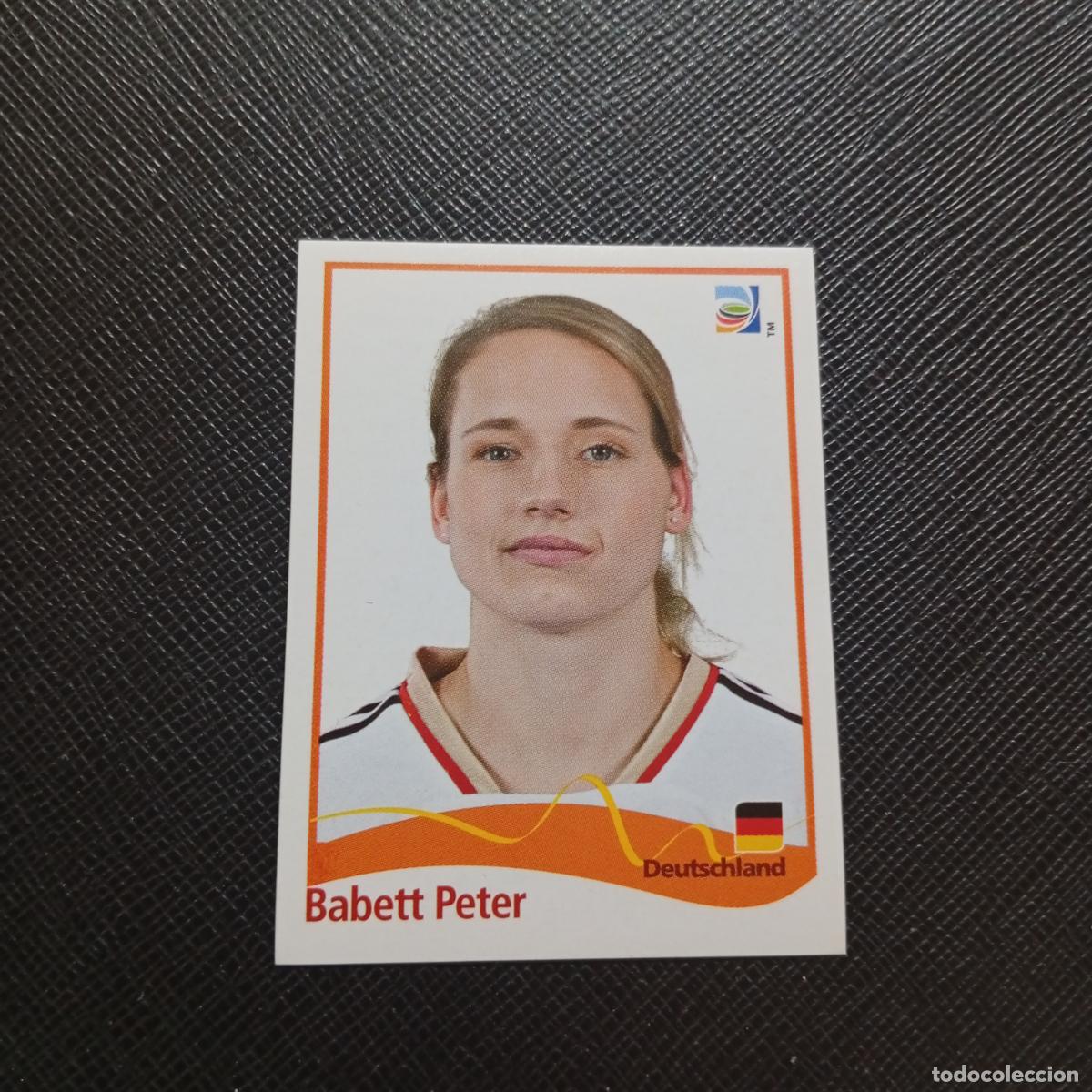 Cromos de F&uacute;tbol: 32 BABETT PETER ALEMANIA PANINI FEMENINO WOMEN&acute;S MUNDIAL 2011 ALEMANIA 11 - SIN PEGAR - A205 PG13