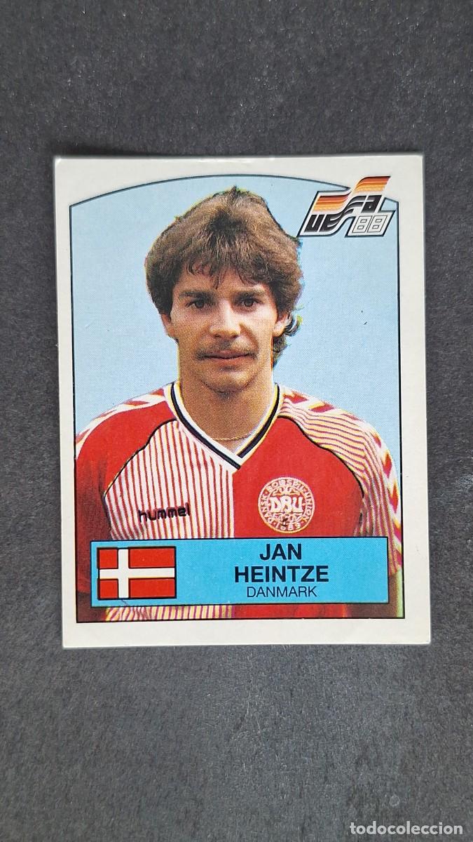 Cromos de F&uacute;tbol: L2 JAN HEINTZE SELECCION DINAMARCA 113 EUROCOPA ALEMANIA 88 1988 PANINI NUNCA PEGADO SIN PEGAR