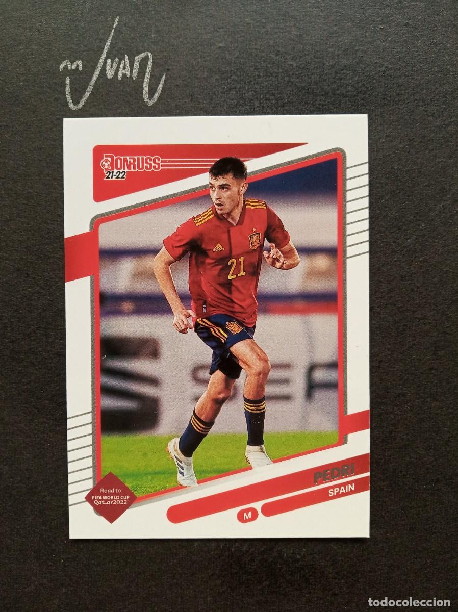 Cromos de F&uacute;tbol: N&ordm; 151 PEDRI ESPA&Ntilde;A FC BARCELONA ⚽ PANINI &reg; DONRUSS ROAD FIFA WORLD CUP QATAR 2021 2022 21 22 NUEVO