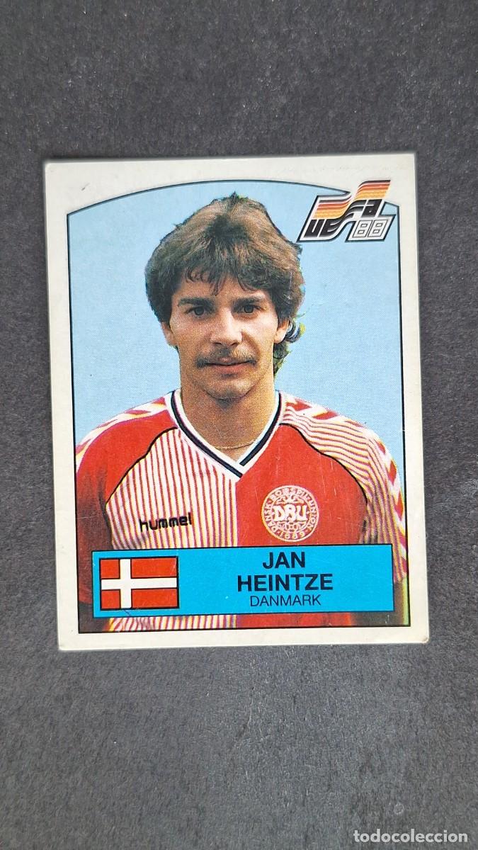 Cromos de F&uacute;tbol: L2 JAN HEINTZE SELECCION DINAMARCA 113 EUROCOPA ALEMANIA 88 1988 PANINI NUNCA PEGADO SIN PEGAR