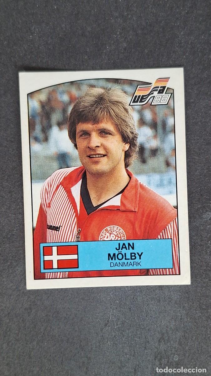 Cromos de F&uacute;tbol: L2 JAN M&Ouml;LBY SELECCION DINAMARCA 115 EUROCOPA ALEMANIA 88 1988 PANINI NUNCA PEGADO SIN PEGAR