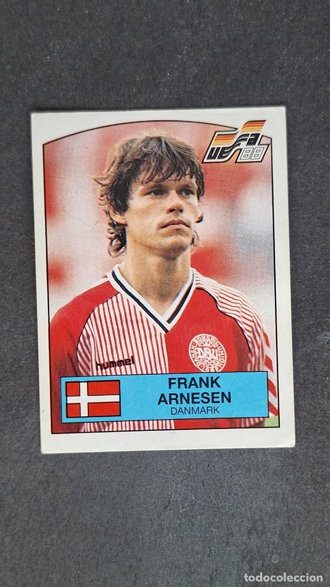 Cromos de F&uacute;tbol: L2 FRANK ARNESEN SELECCION DINAMARCA 120 EUROCOPA ALEMANIA 88 1988 PANINI NUNCA PEGADO SIN PEGAR