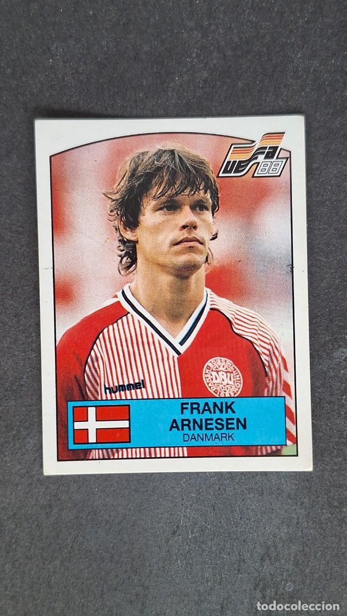 Cromos de F&uacute;tbol: L2 FRANK ARNESEN SELECCION DINAMARCA 120 EUROCOPA ALEMANIA 88 1988 PANINI NUNCA PEGADO SIN PEGAR